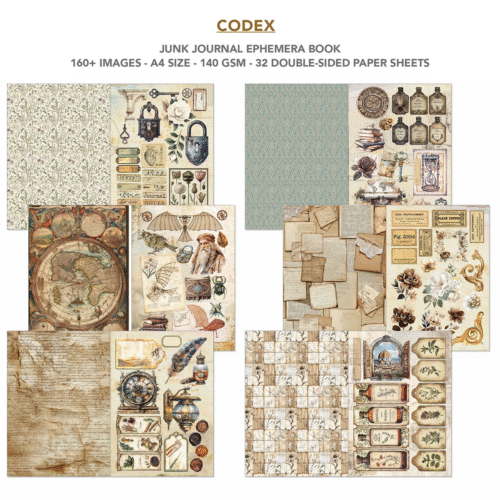 Ephemera Book Codex A4 32/Pkg - Image 5