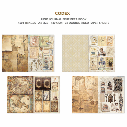 Ephemera Book Codex A4 32/Pkg - Image 4