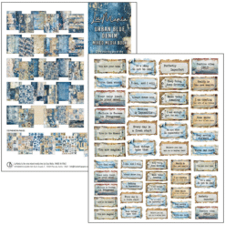 Alternative view of Mixed Media Book Urban Blue Denim