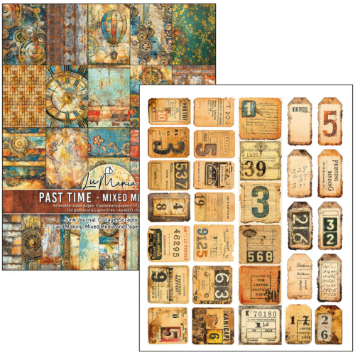 Mixed Media Book Past Time - Image 2