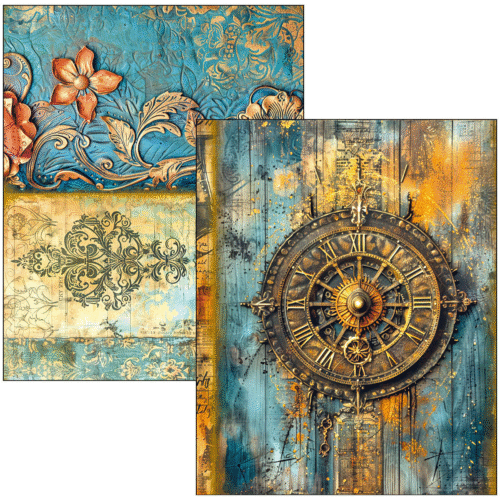 Mixed Media Book Past Time - Image 3