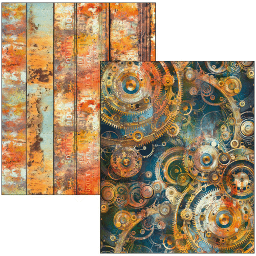 Mixed Media Book Past Time - Image 5