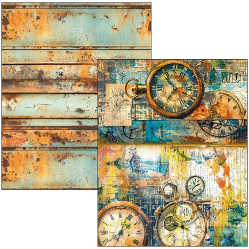 Mixed Media Book Past Time - Image 8