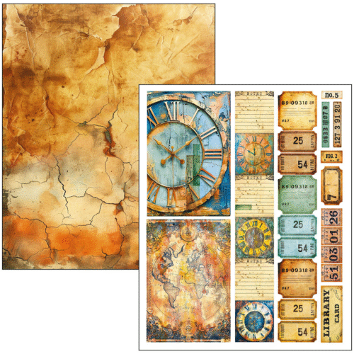Mixed Media Book Past Time - Image 21