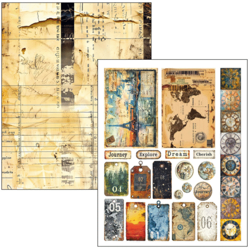 Mixed Media Book Journey Ahead - Image 11