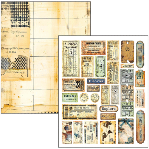 Mixed Media Book Journey Ahead - Image 4
