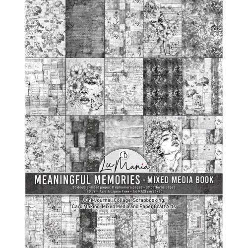 Mixed Media Book Meaningful Memories