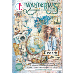 Ephemera Book Wanderlust A4 32/Pkg