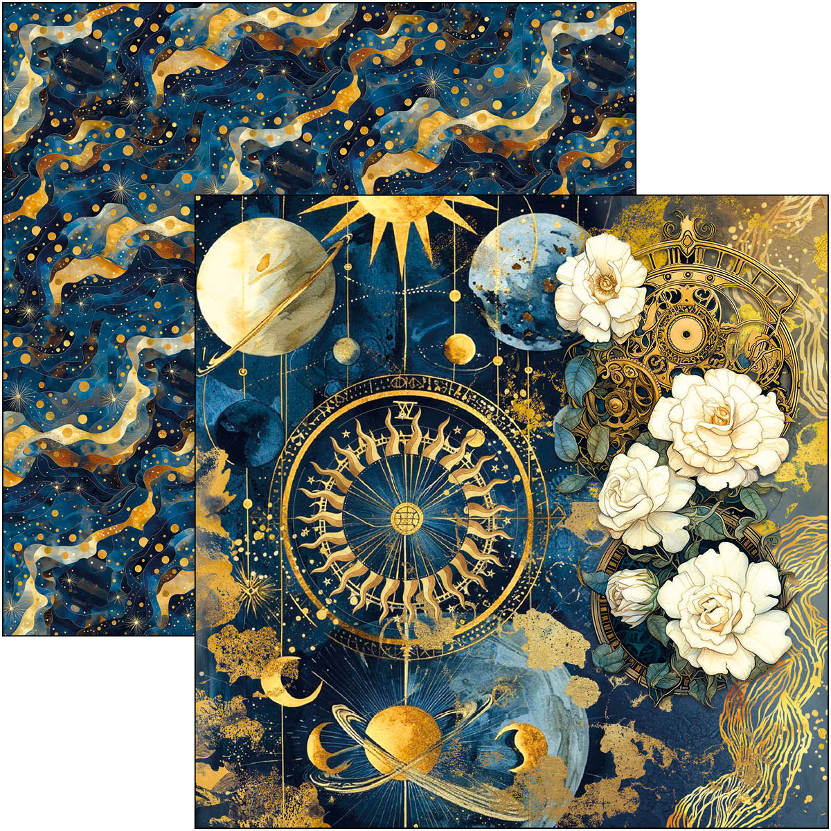 Celestial Patterns Pad 8"x8" 12/Pkg - Image 3