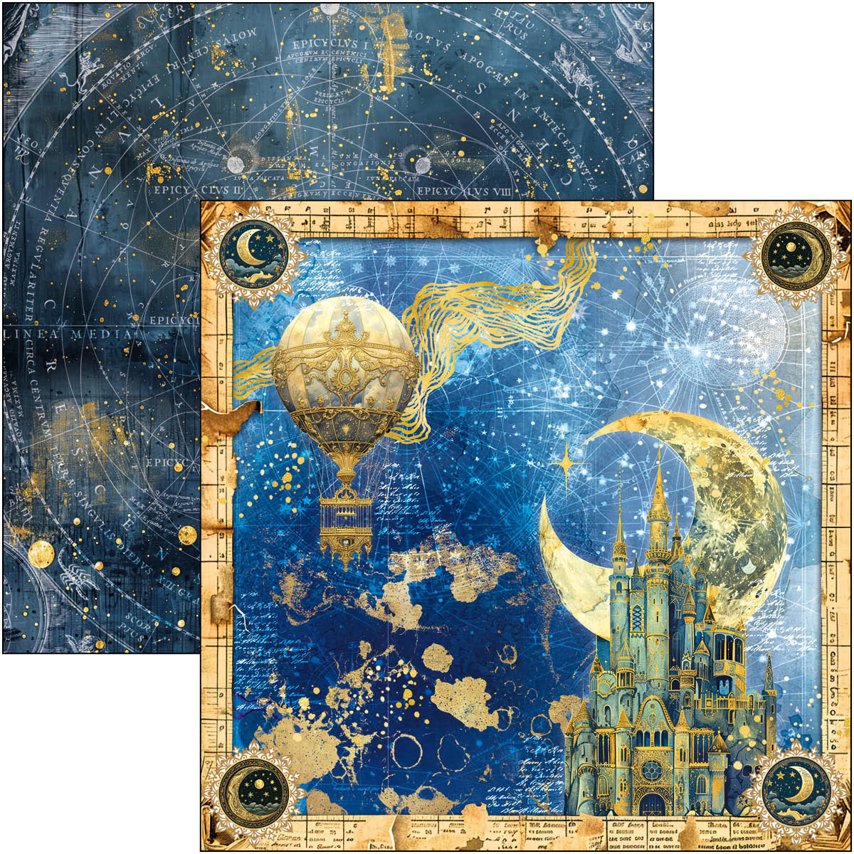 Celestial Patterns Pad 8"x8" 12/Pkg - Image 2