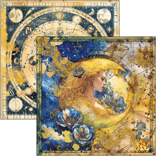 Celestial Patterns Pad 8"x8" 12/Pkg - Image 11