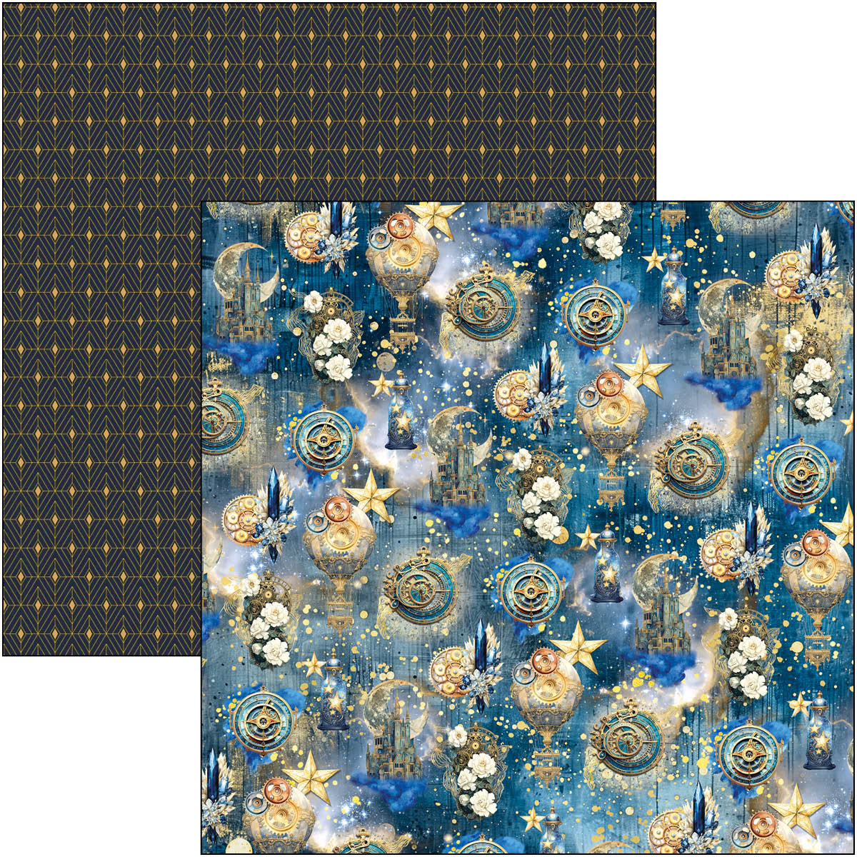 Celestial Patterns Pad 8"x8" 12/Pkg - Image 6