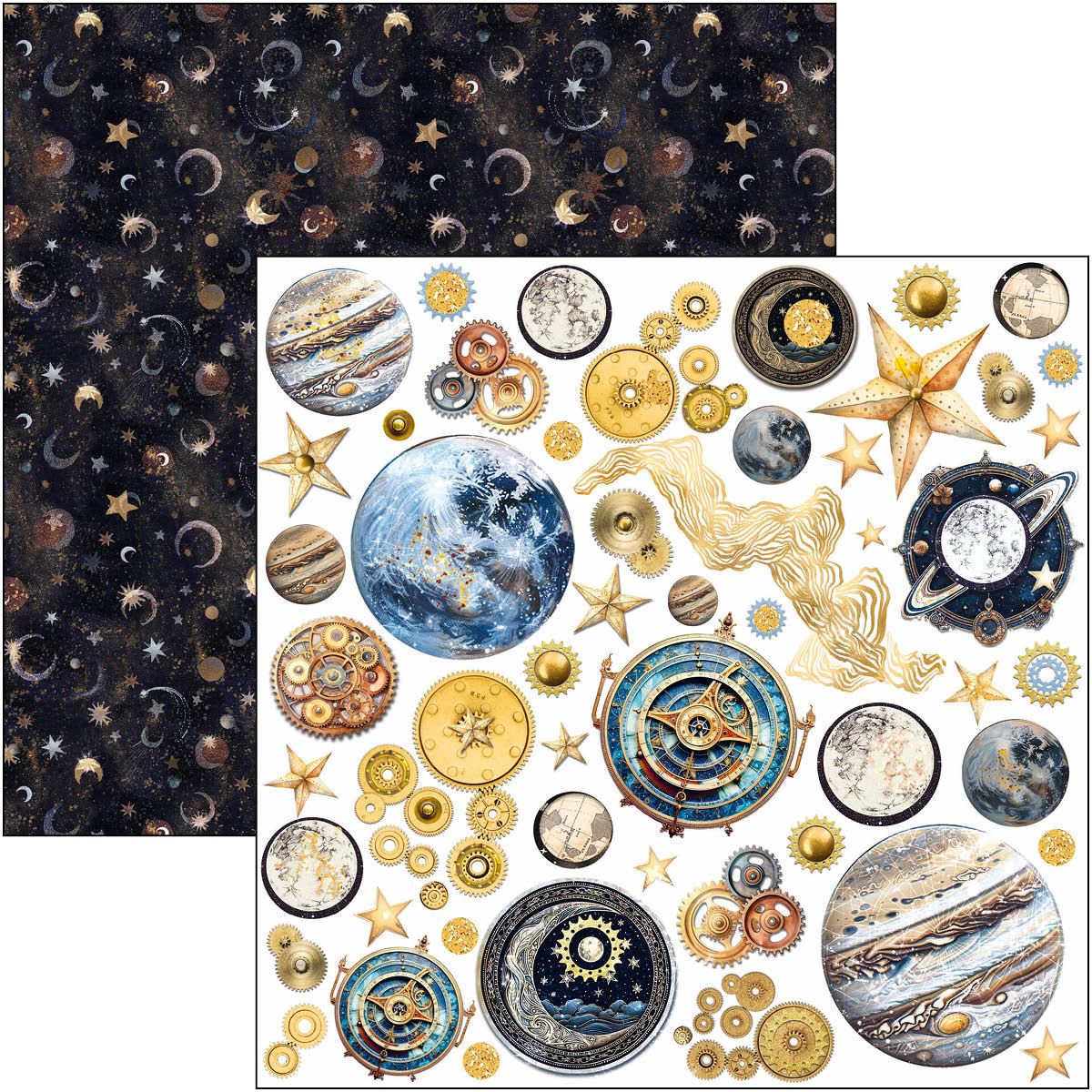 Celestial Fussy Cut Pad 6"x6" 24/Pkg - Image 9