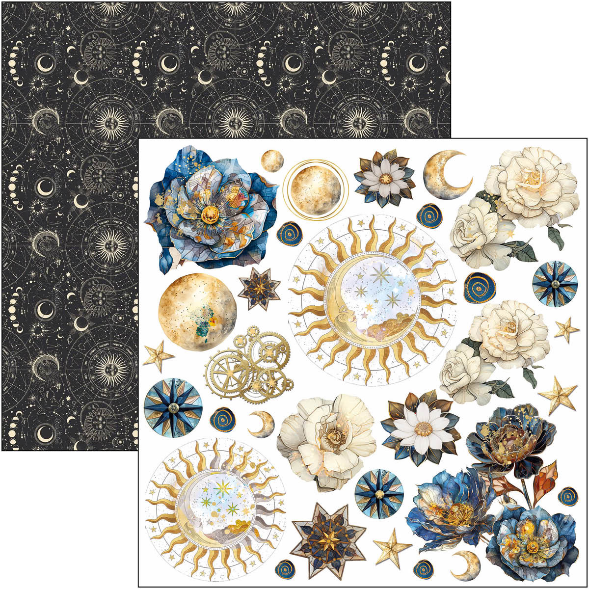 Celestial Fussy Cut Pad 6"x6" 24/Pkg - Image 8