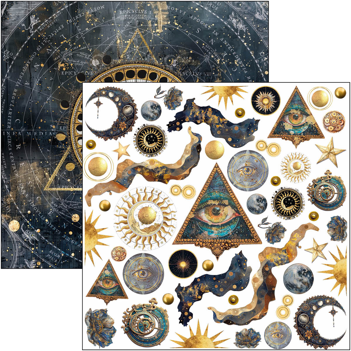 Celestial Fussy Cut Pad 6"x6" 24/Pkg - Image 6