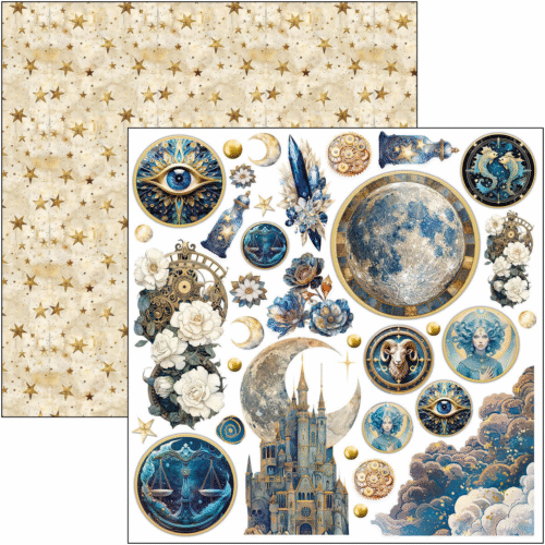 Celestial Fussy Cut Pad 6"x6" 24/Pkg - Image 4