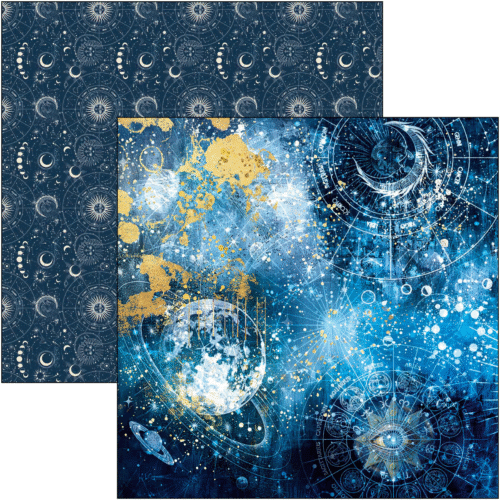 Celestial Paper Pad 12"x12" 12/Pkg - Image 3