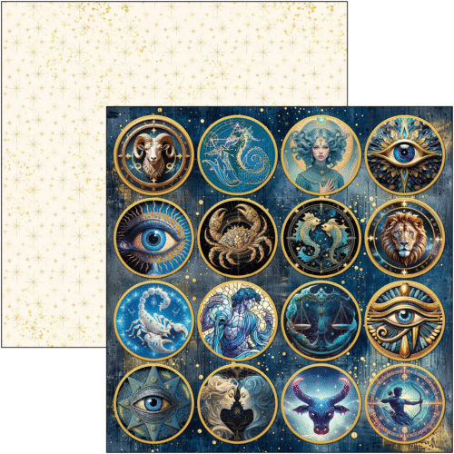 Celestial Paper Pad 12"x12" 12/Pkg - Image 6