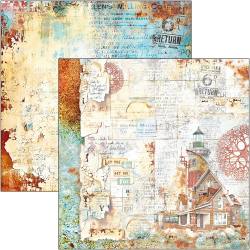 Coral reef Paper Pad 12"x12" 12/Pkg - Image 4
