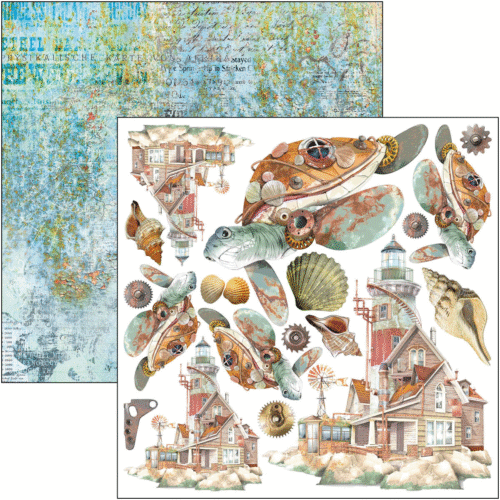 Coral Reef Fussy Cut Pad 6"x6" 24/Pkg - Image 7