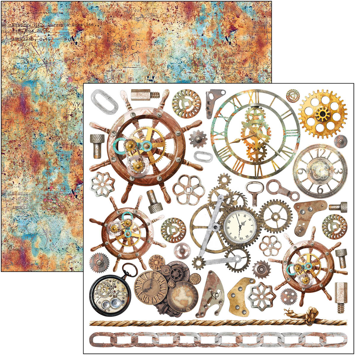 Coral Reef Fussy Cut Pad 6"x6" 24/Pkg - Image 5
