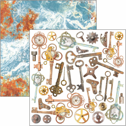 Coral Reef Fussy Cut Pad 6"x6" 24/Pkg - Image 3