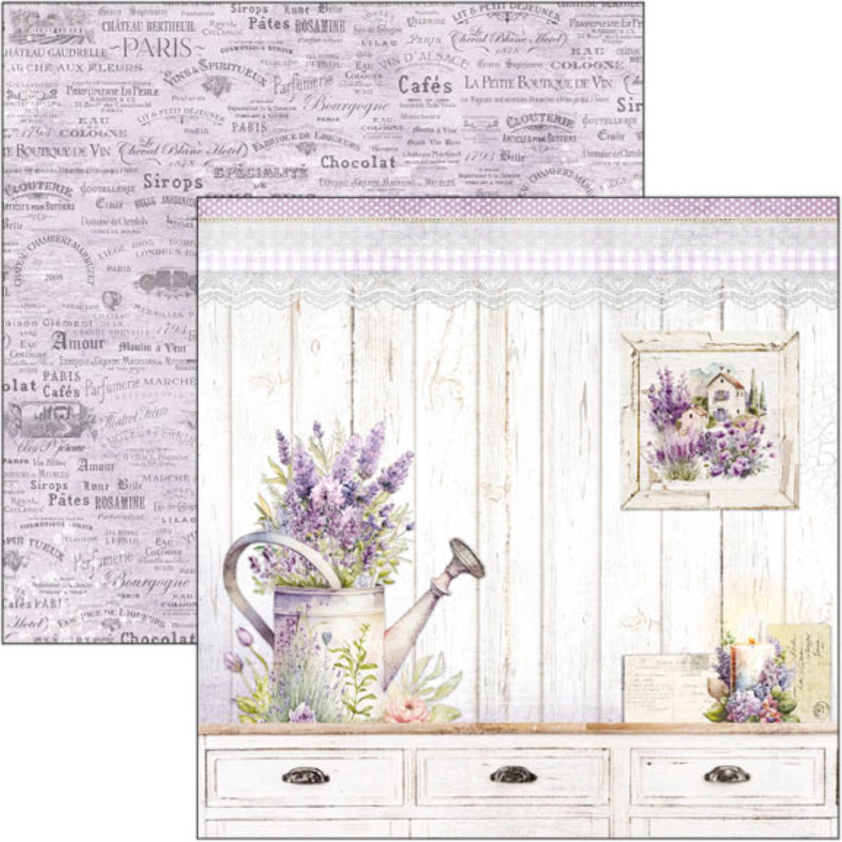 Morning in Provence Paper Pad 12"x12" 12/Pkg - Image 12