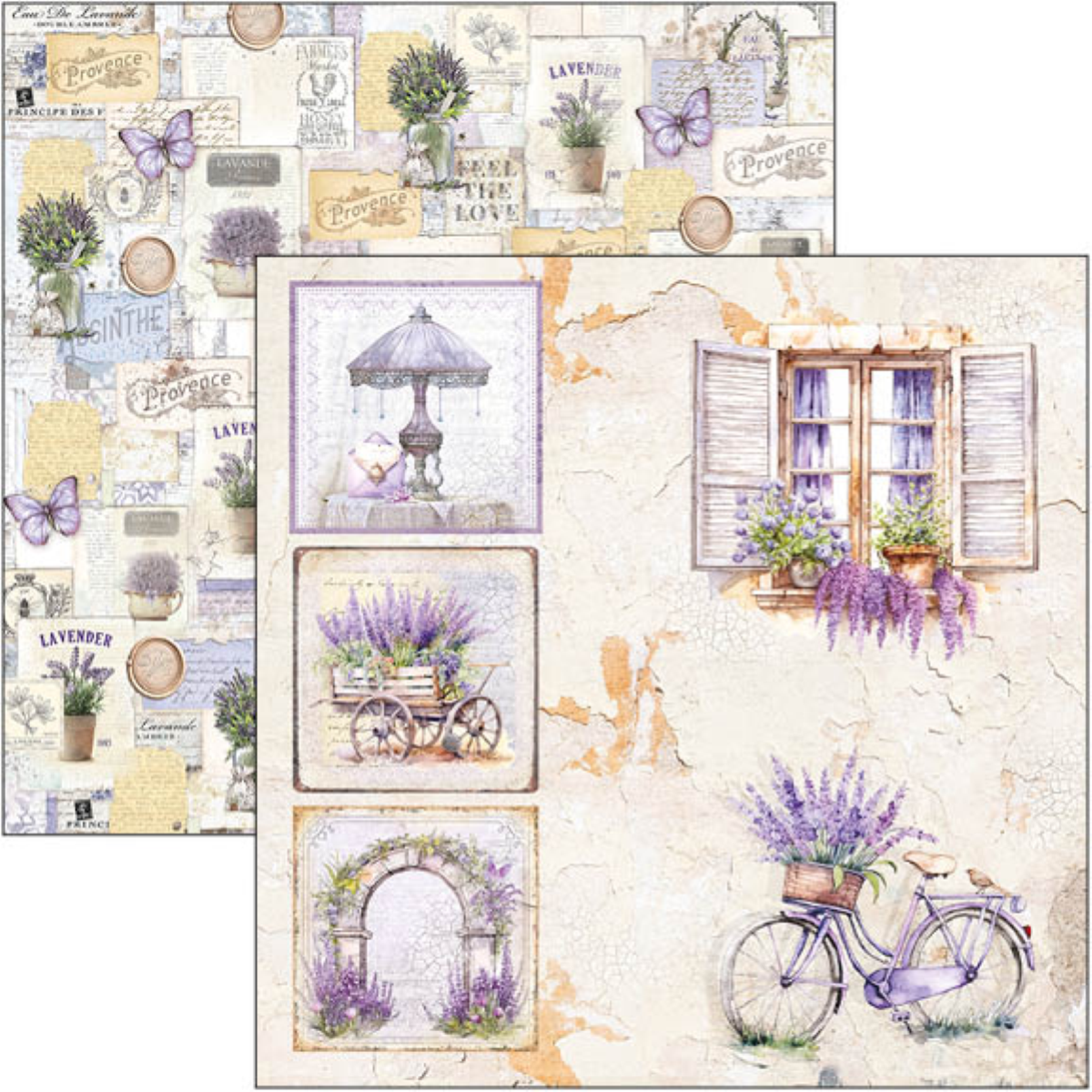 Morning in Provence Paper Pad 12"x12" 12/Pkg - Image 13
