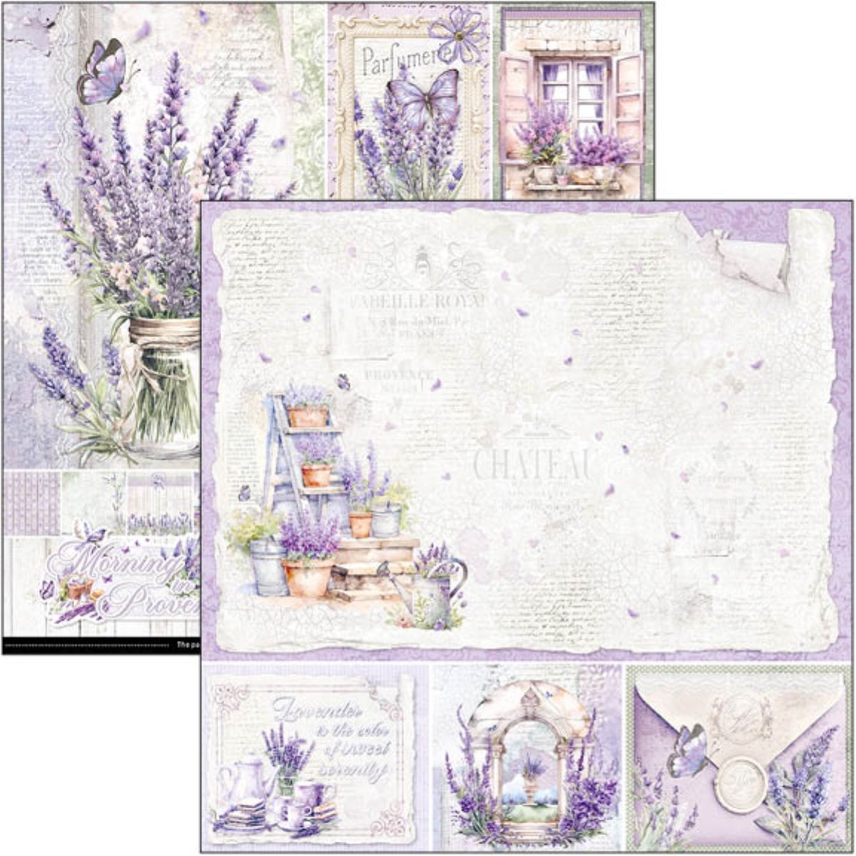 Morning in Provence Paper Pad 12"x12" 12/Pkg - Image 3