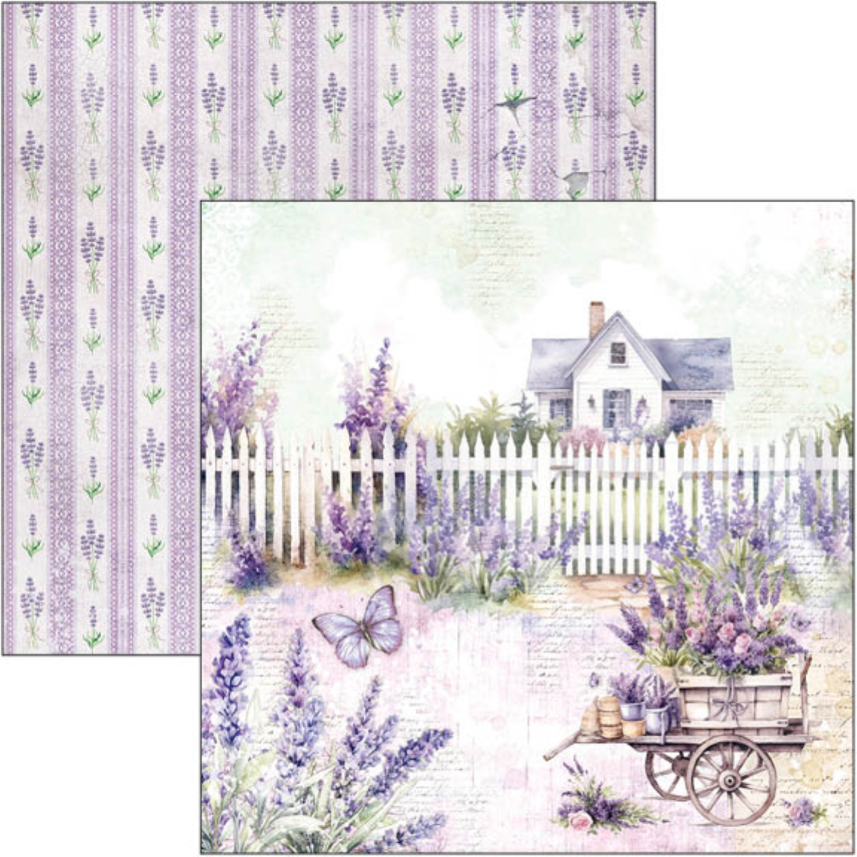Morning in Provence Patterns Pad 8"x8" 12/Pkg - Image 4