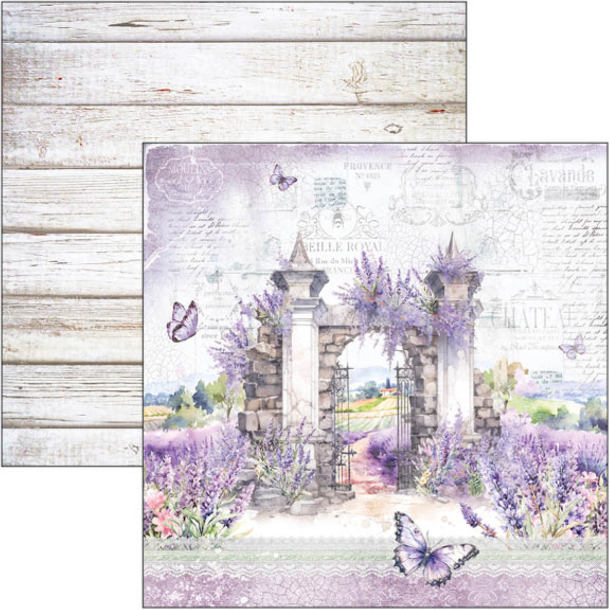 Morning in Provence Patterns Pad 8"x8" 12/Pkg - Image 3