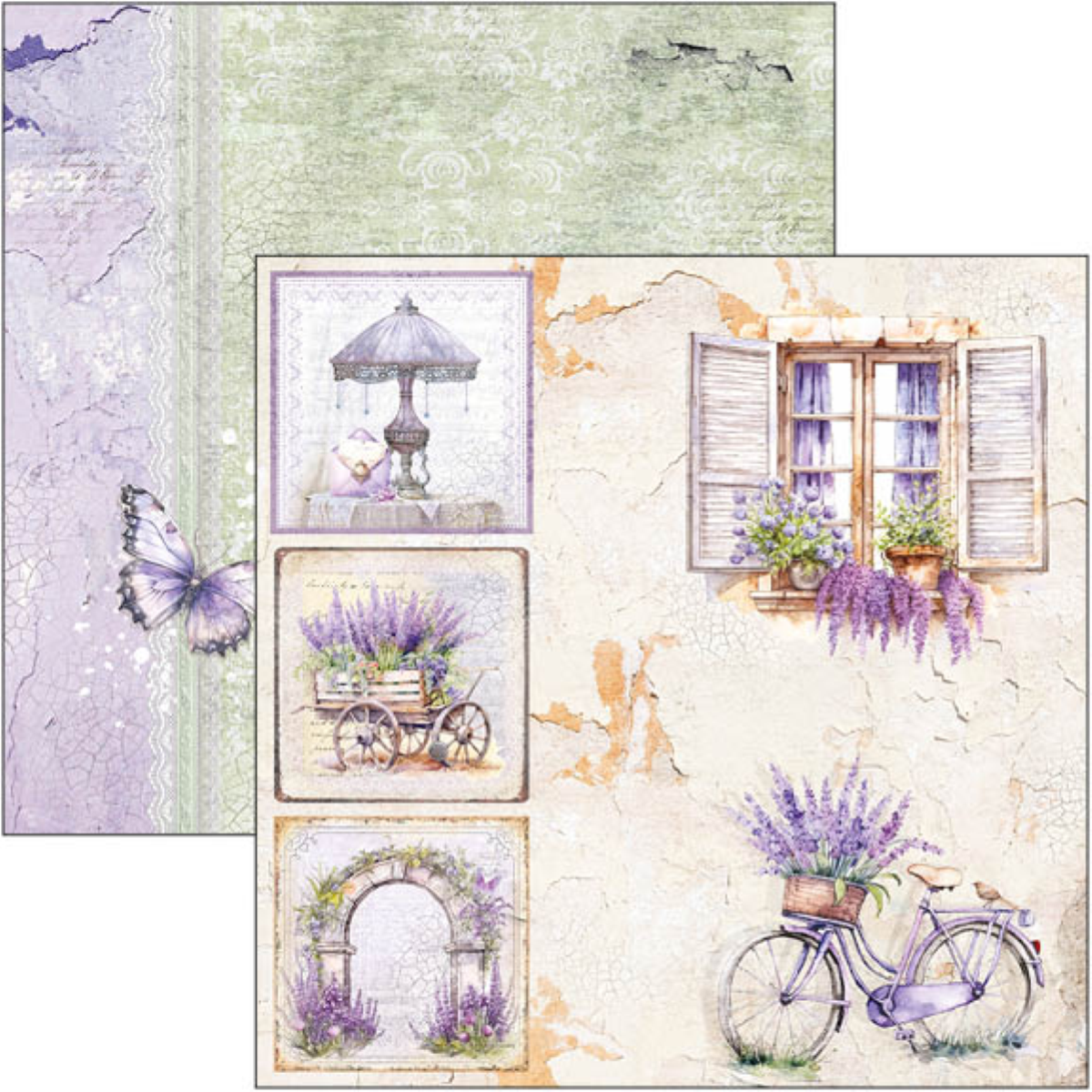 Morning in Provence Patterns Pad 8"x8" 12/Pkg - Image 11