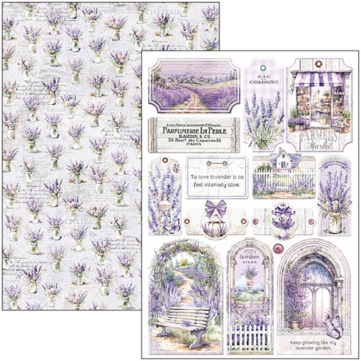 Morning in Provence Creative Pad A4 9/Pkg - Image 11