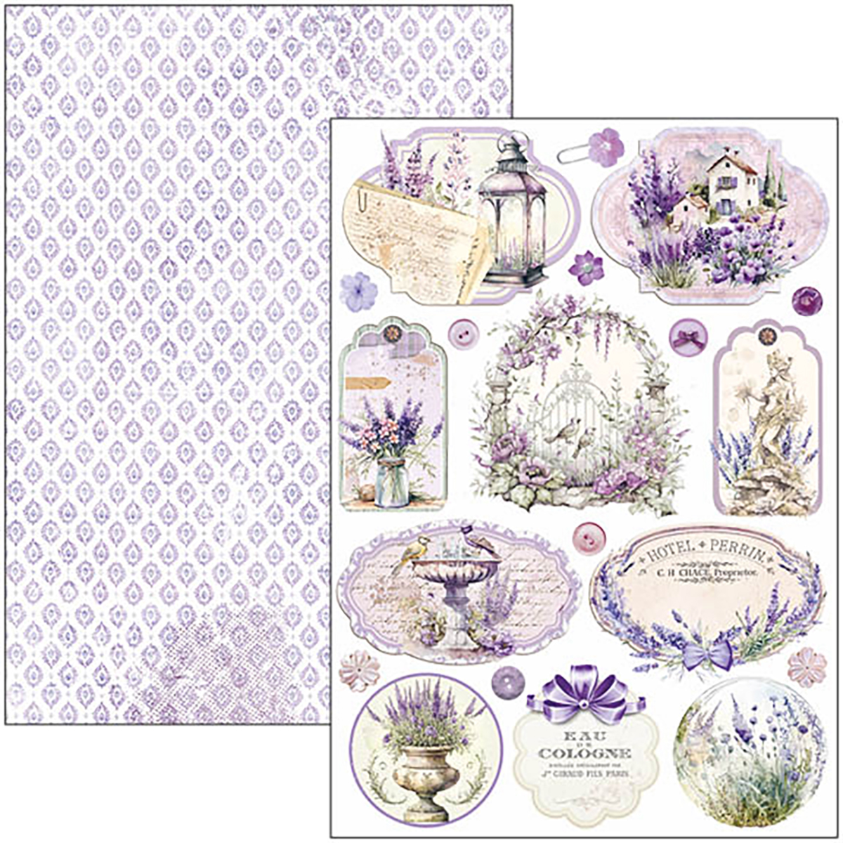Morning in Provence Creative Pad A4 9/Pkg - Image 4