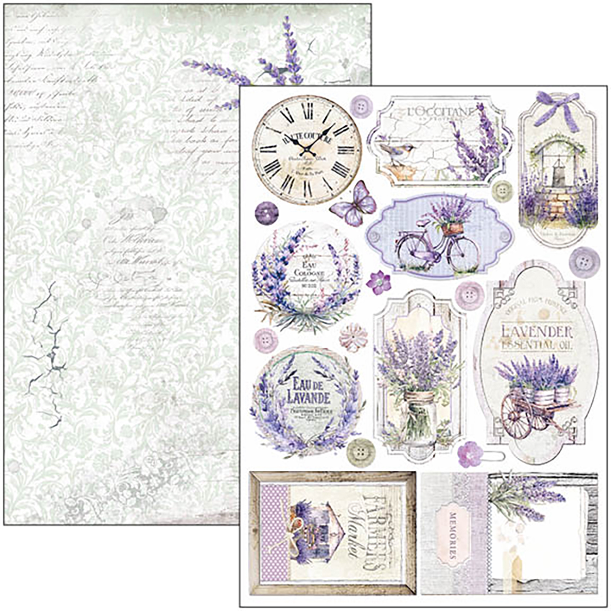 Morning in Provence Creative Pad A4 9/Pkg - Image 5