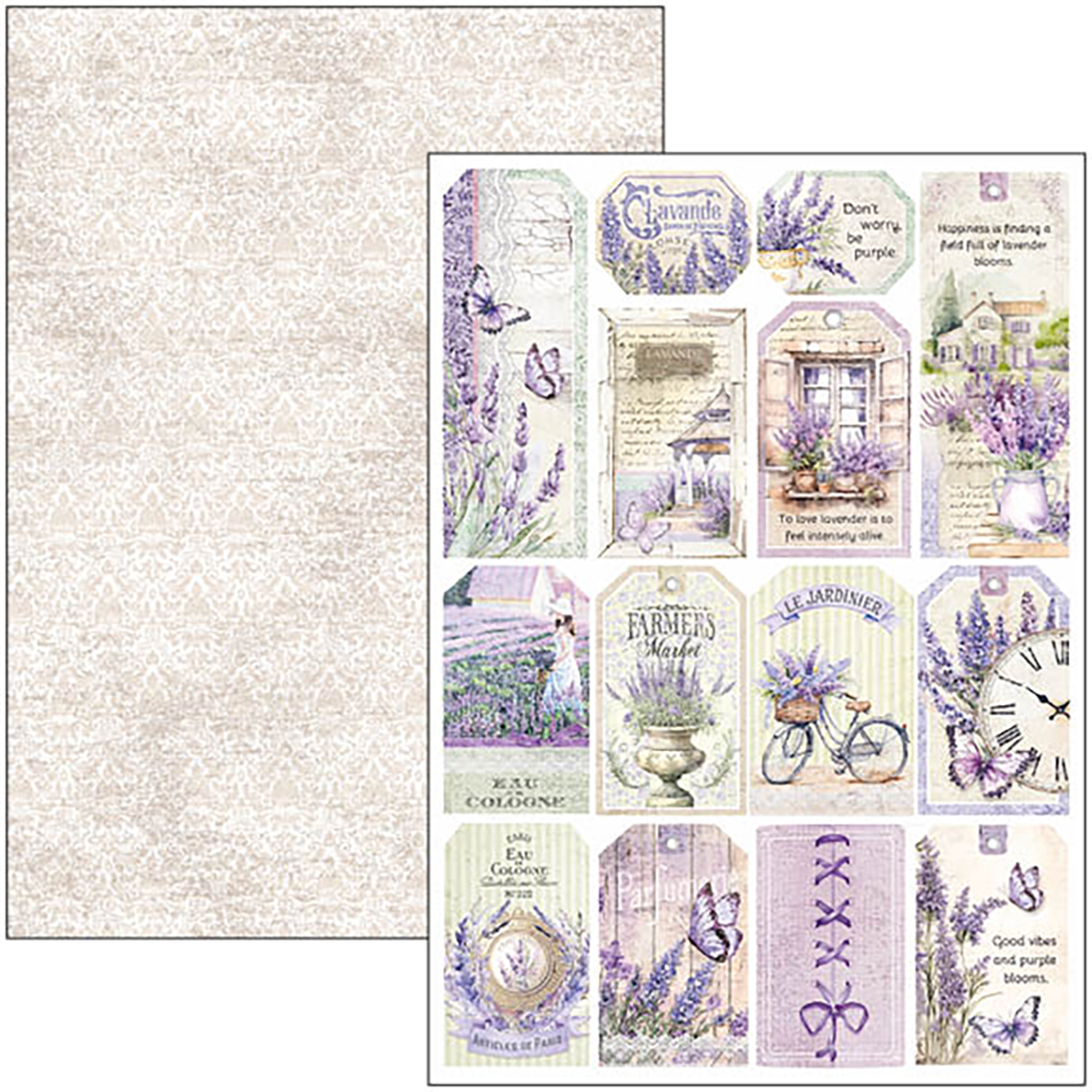 Morning in Provence Creative Pad A4 9/Pkg - Image 8