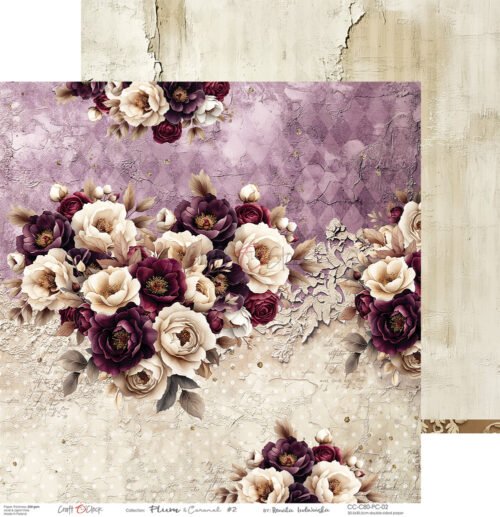 Plum and Caramel 12x12 Main Papers - Image 3