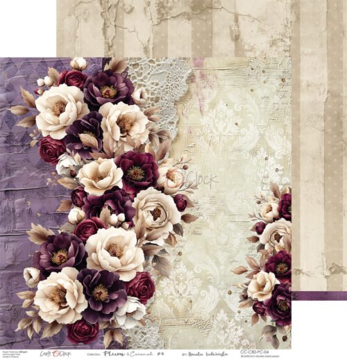 Plum and Caramel 12x12 Main Papers - Image 5