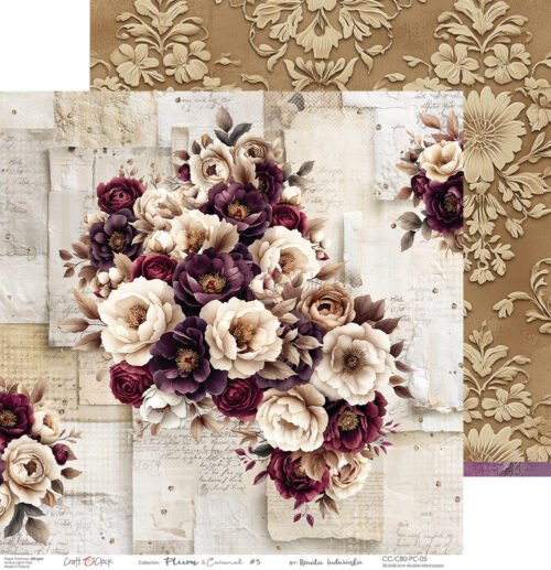 Plum and Caramel 12x12 Main Papers - Image 6