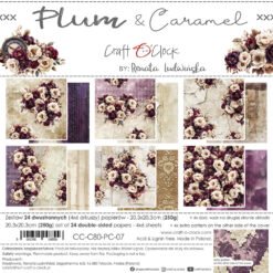Plum and Caramel 8x8 Main Papers