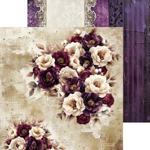 Plum and Caramel 6x6 Main Papers - Image 2