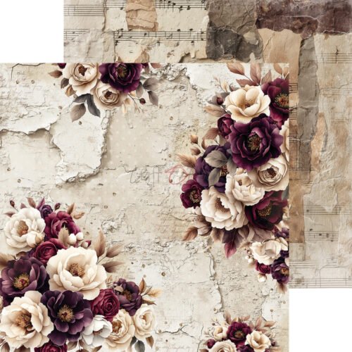 Plum and Caramel 6x6 Main Papers - Image 4