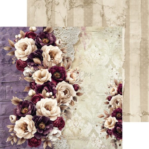 Plum and Caramel 6x6 Main Papers - Image 5