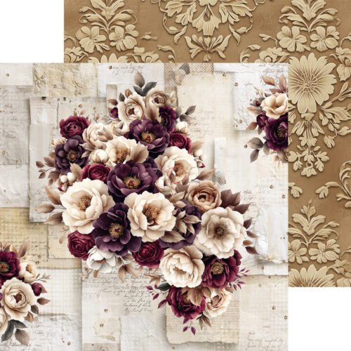 Plum and Caramel 6x6 Main Papers - Image 6