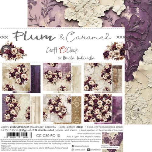 Plum and Caramel 6x6 Main Papers - Image 8