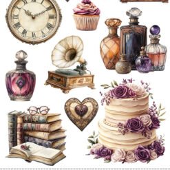 Plum and Caramel Extras Set 2