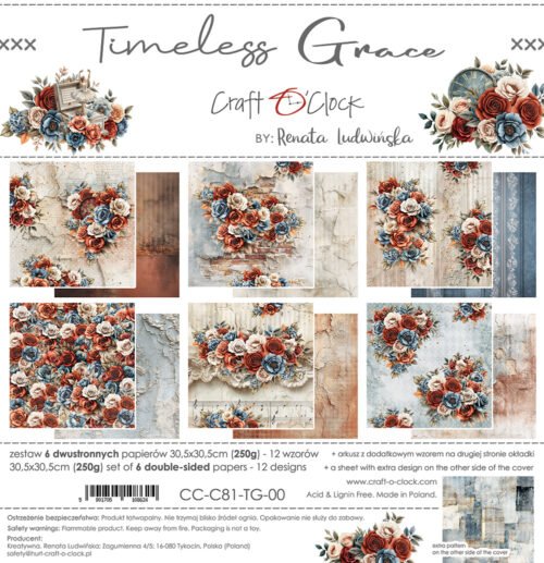 Timeless Grace 12x12 Main Papers