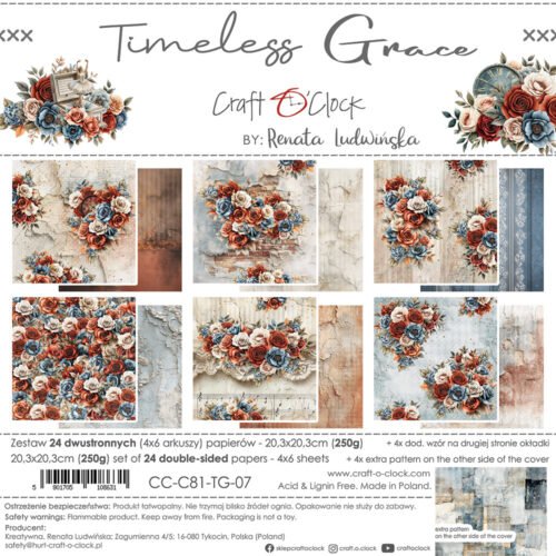 Timeless Grace 8x8 Main Papers