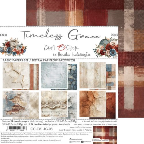 Timeless Grace 8x8 Background Papers - Image 8