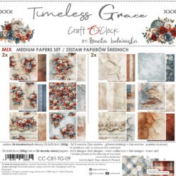 Timeless Grace 8x8 Mixed Set Papers